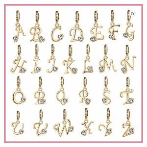 Letter Charms - Various